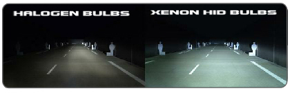 Xenon vs Halogen Bulbs